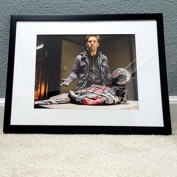 Paul Rudd Ant Man Autographed 11X14 Framed & Matted with COA Actor Marvel Comics